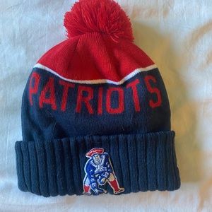 New England Patriots winter hat